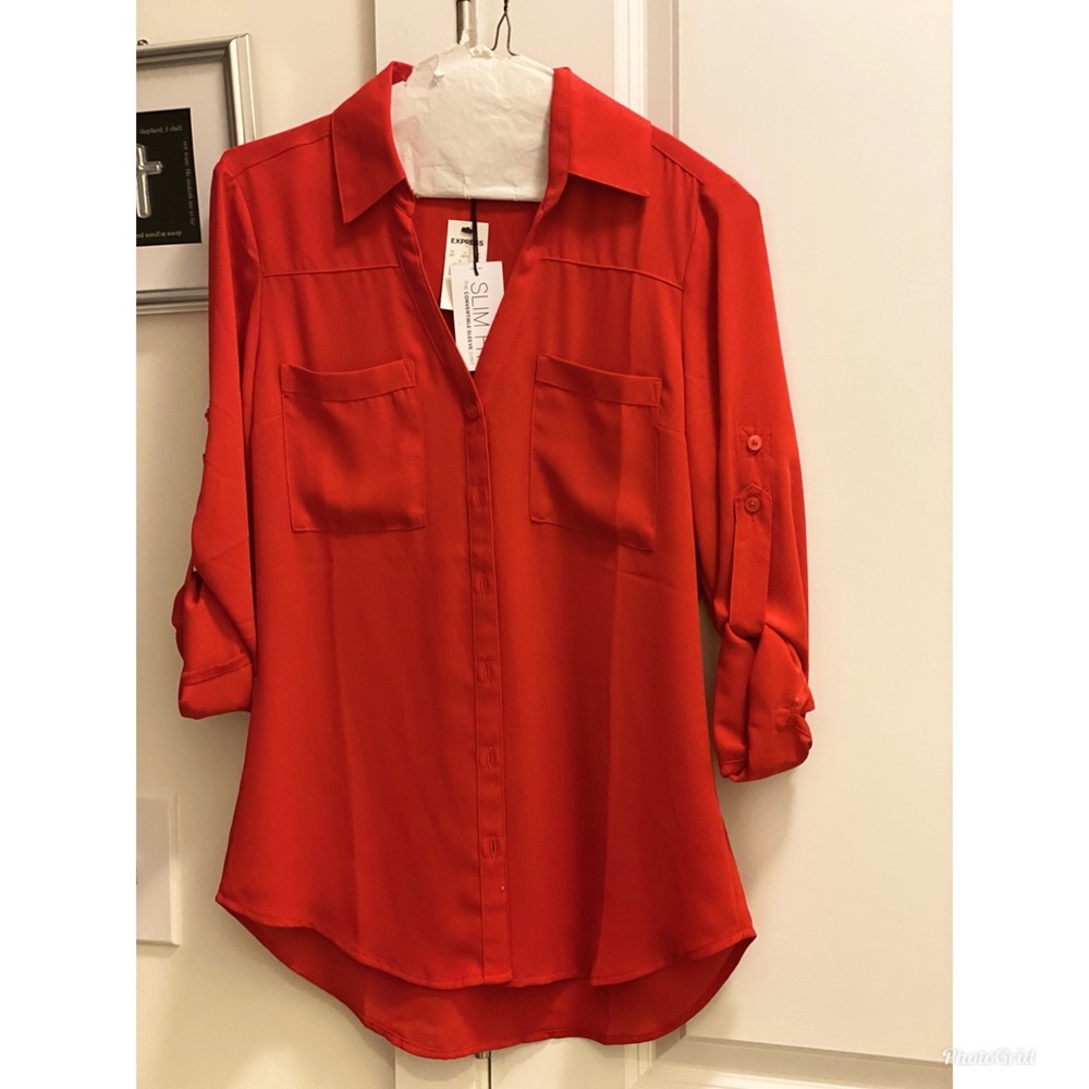 Slim Fit Convertible Sleeve Portofino Shirt ♥️